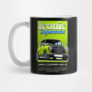 Iconic Cooper British Car Mug